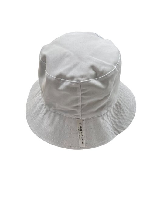 Alice + Olivia NWT Reversible Bucket Hat Black Daisy Print & White One Size main image 6